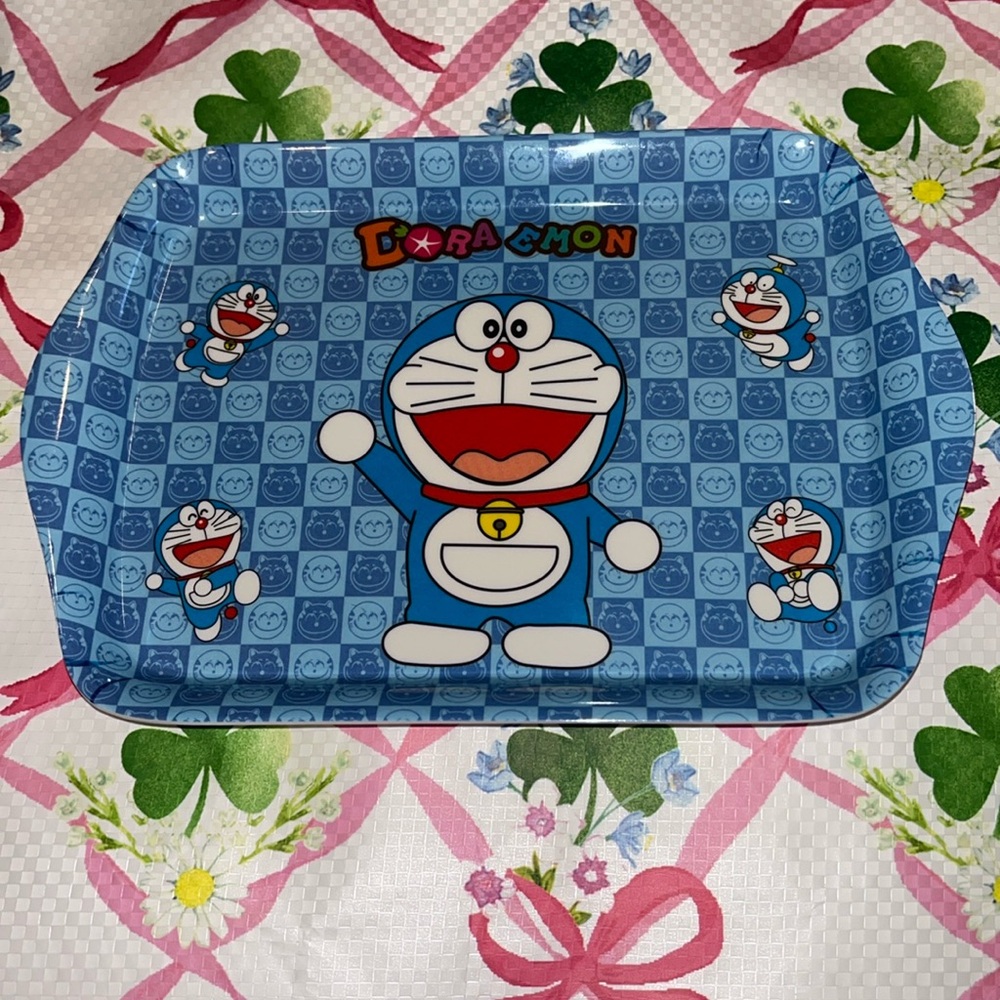 Doraemon Small Blue Plastic Tray